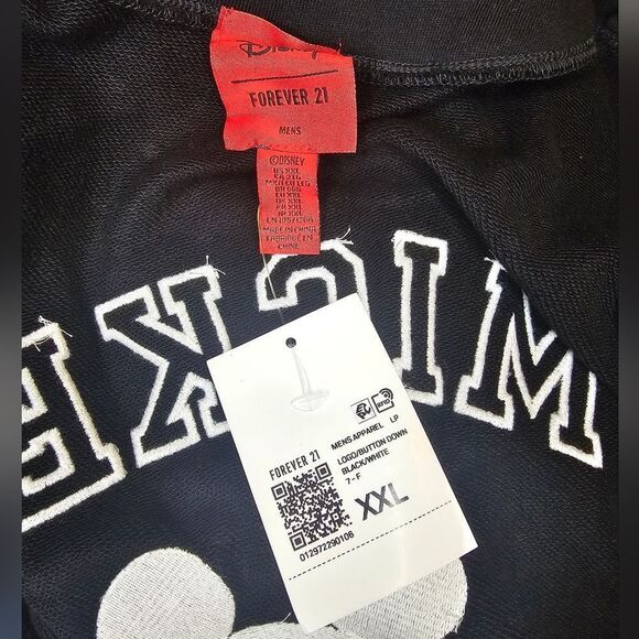 NWT FOREVER 21 Disney Mickey Mouse Jersey Blinged Out Unisex - Size XXL - Picture 9 of 10